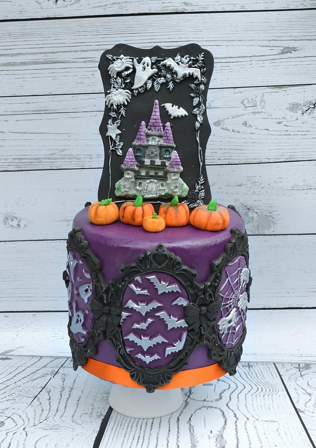 The Bat Mat Silicone Mould for Halloween Cake Decorating Crafts, Cupcakes, Sugarcraft, Candies, Chocolate - Image 5