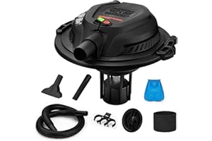 Shop-Vac 2.5 Peak HP Wet/Dry Vac Bucket Head, Fits 5 Gallon Bucket (Sold Separately), Portable Shop Vacuum, 1.25 Inch Diamete