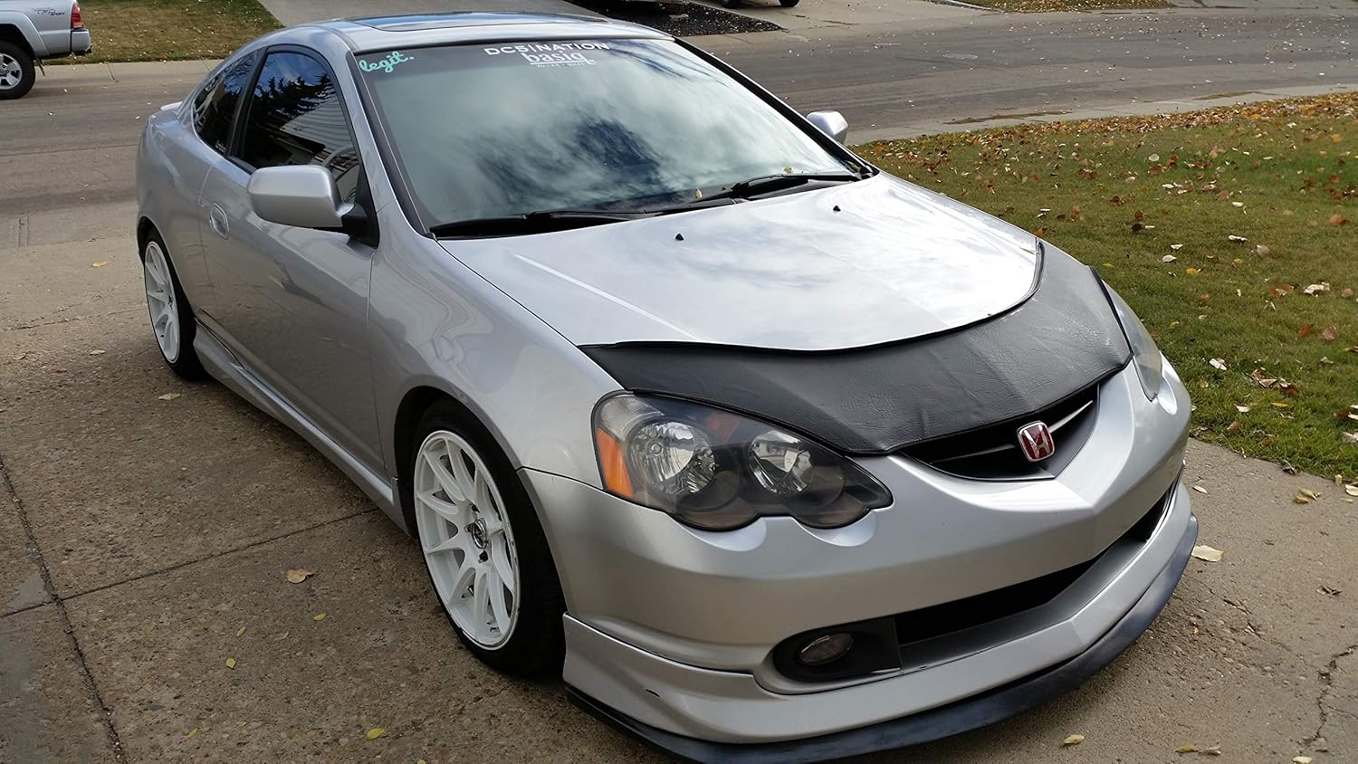 Amazon Com Lebra Custom Hood Protector Mini Mask Bra Fits Acura Rsx 2002 2006 02 03 04 05 06 Automotive