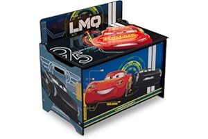 Delta Children Deluxe Toy Box, Disney/Pixar Cars