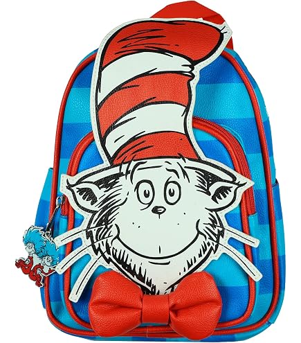 Amazon.com | Loungefly Dr. Seuss The Cat In The Hat Falling  display picture 3
