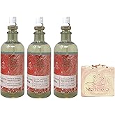 Bath & Body Works Aroma Himalayan Oasis 3 Pack Essential Oil Mist Value Pack with a Himalayan Salts Springs Bar Soap - Full Size