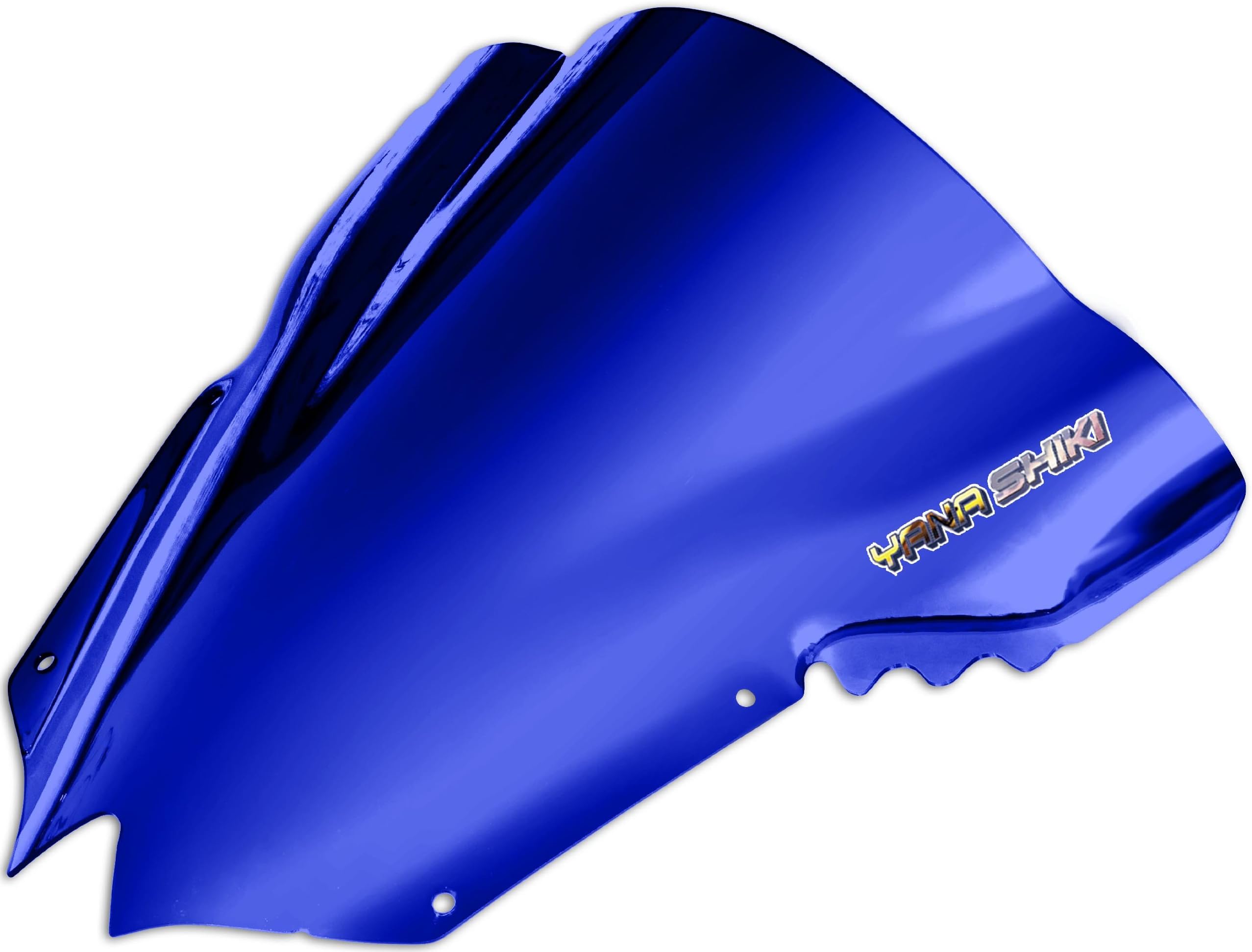 Yana Shiki YW-3010CBU R Series Chrome Blue Windscreen for Yamaha YZF-R6