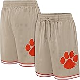 Ultra Game Men's NCAA Official Showtime Basketball Training Shorts - Classic Fit