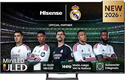 85E8S - Smart TV MiniLED 85 polegadas, MiniLED Hi-QLED, modo de jogo nativo a 144 Hz, subwoofer integrado, motor de IA Hi-View, solução HDR total, modo cineasta, controlo mãos-livres