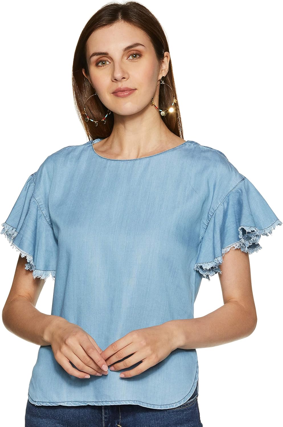 Buy AKA CHIC Women's Loose fit Top at Amazon.in