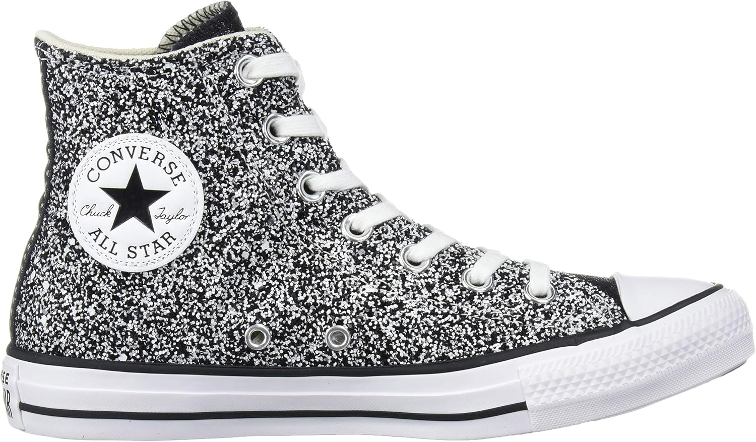 converse women's chuck taylor all star chunky glitter low top sneaker