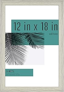 MCS Industries Inc 63722 12x18 Inch Studio Gallery, Gray Woodgrain Frames, 12x18