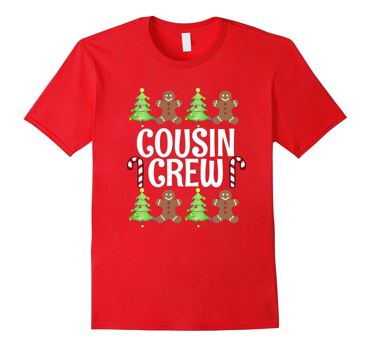 Cousin Crew - Matching Family Cousin Christmas T-shirt-ANZ