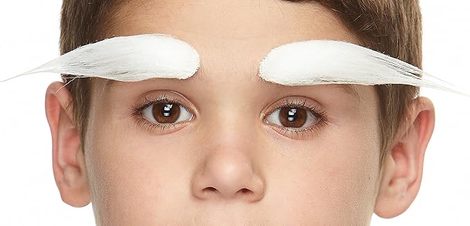 Amazon Com Mustaches Fake Eyebrows Self Adhesive Novelty