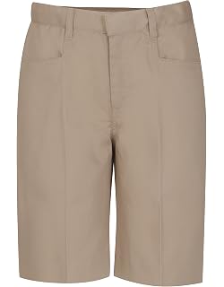 Clothing, Shoes & Jewelry Clothing Classroom Big Girls  Adjustable Waist Flat Front Bermuda