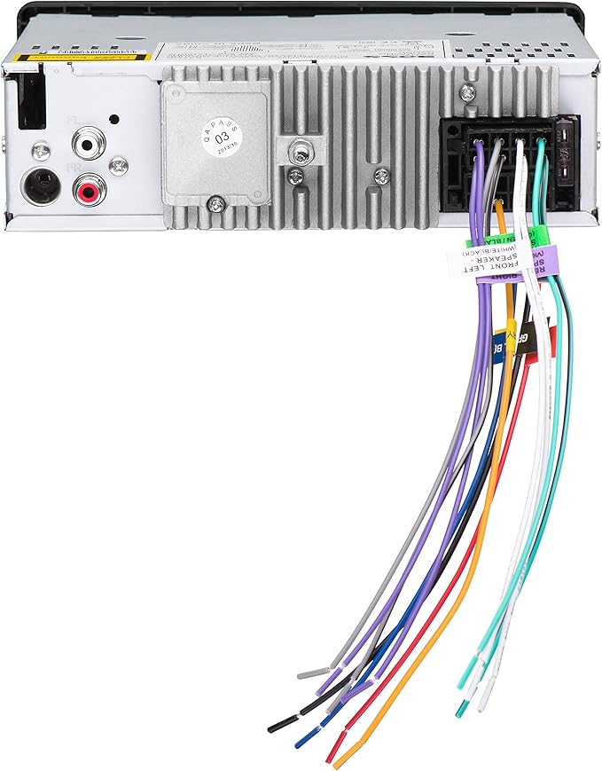 Amazon Com Boss Audio Systems 637ua Single Din Cd Mp3 Player