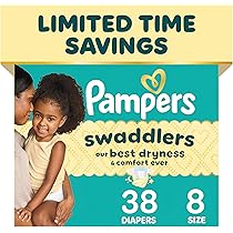 pampers1様 Pampers Swaddlers Diapers, Size 2, Absorbent, Keeps Baby Dry and