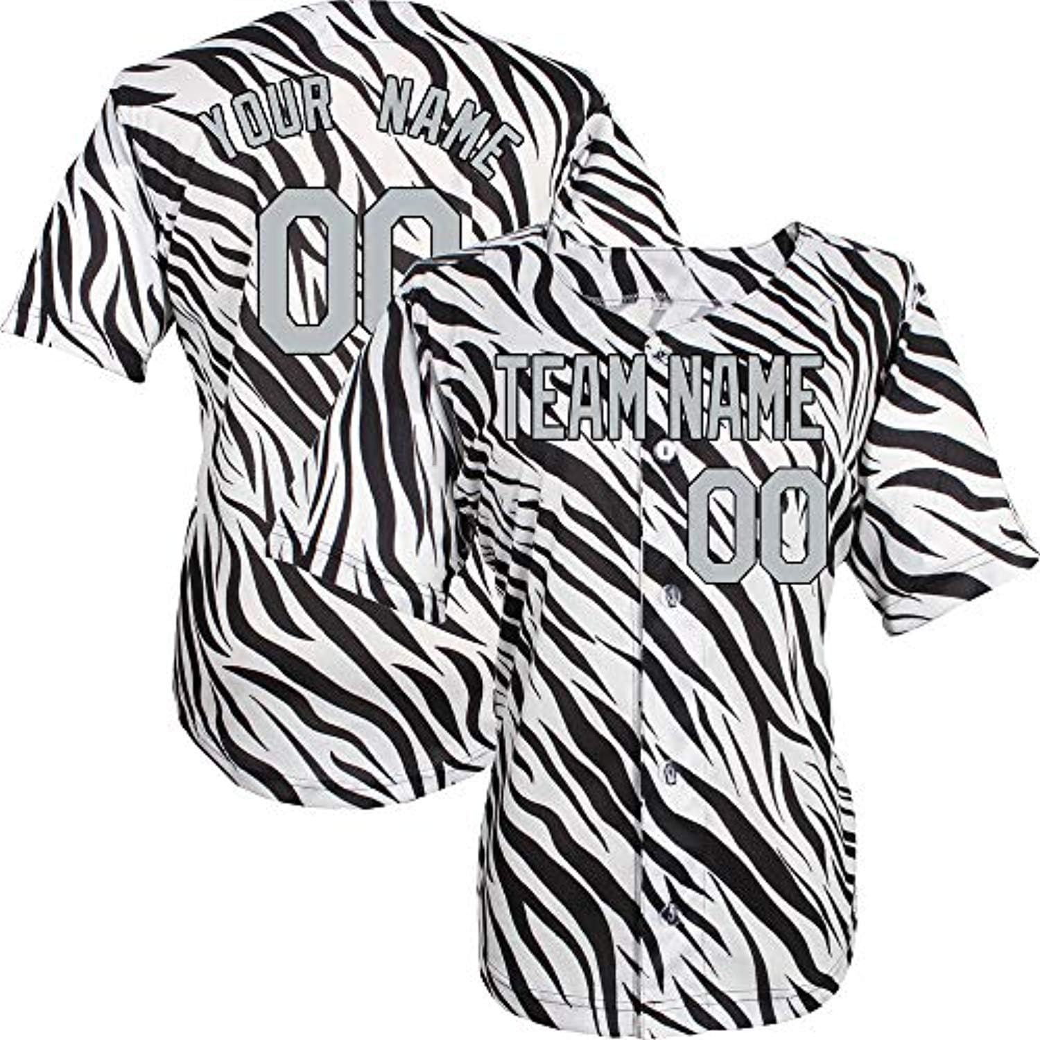 ytgls Custom Football Team Designated Player Game Jersey #3-#18Gray-Black