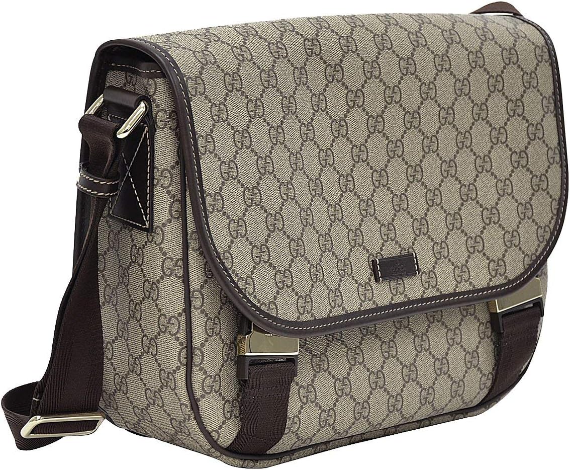 gucci supreme canvas messenger bag