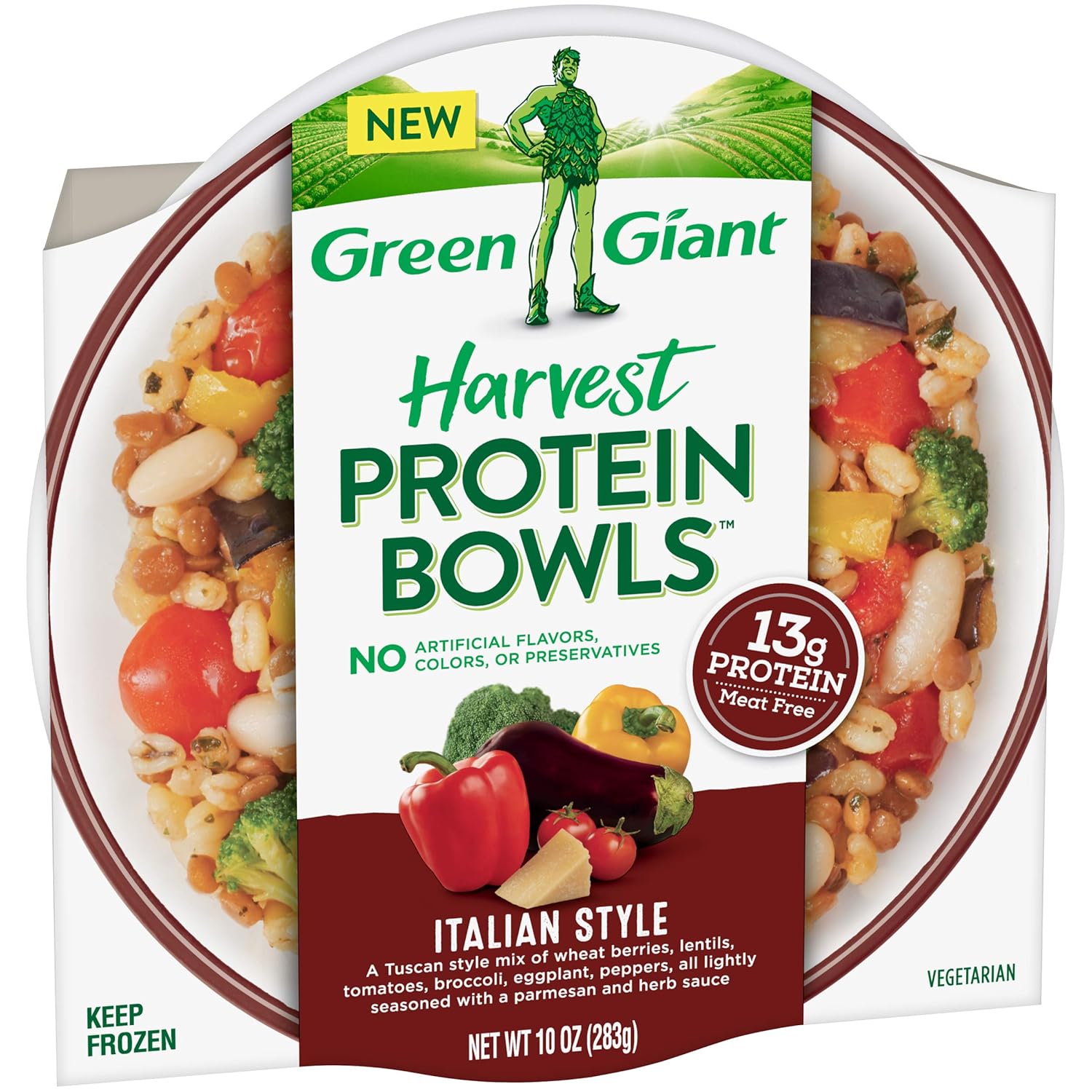 Green Giant Harvest Protein Bowls, Italian, 10 Ounce (Frozen) Amazon