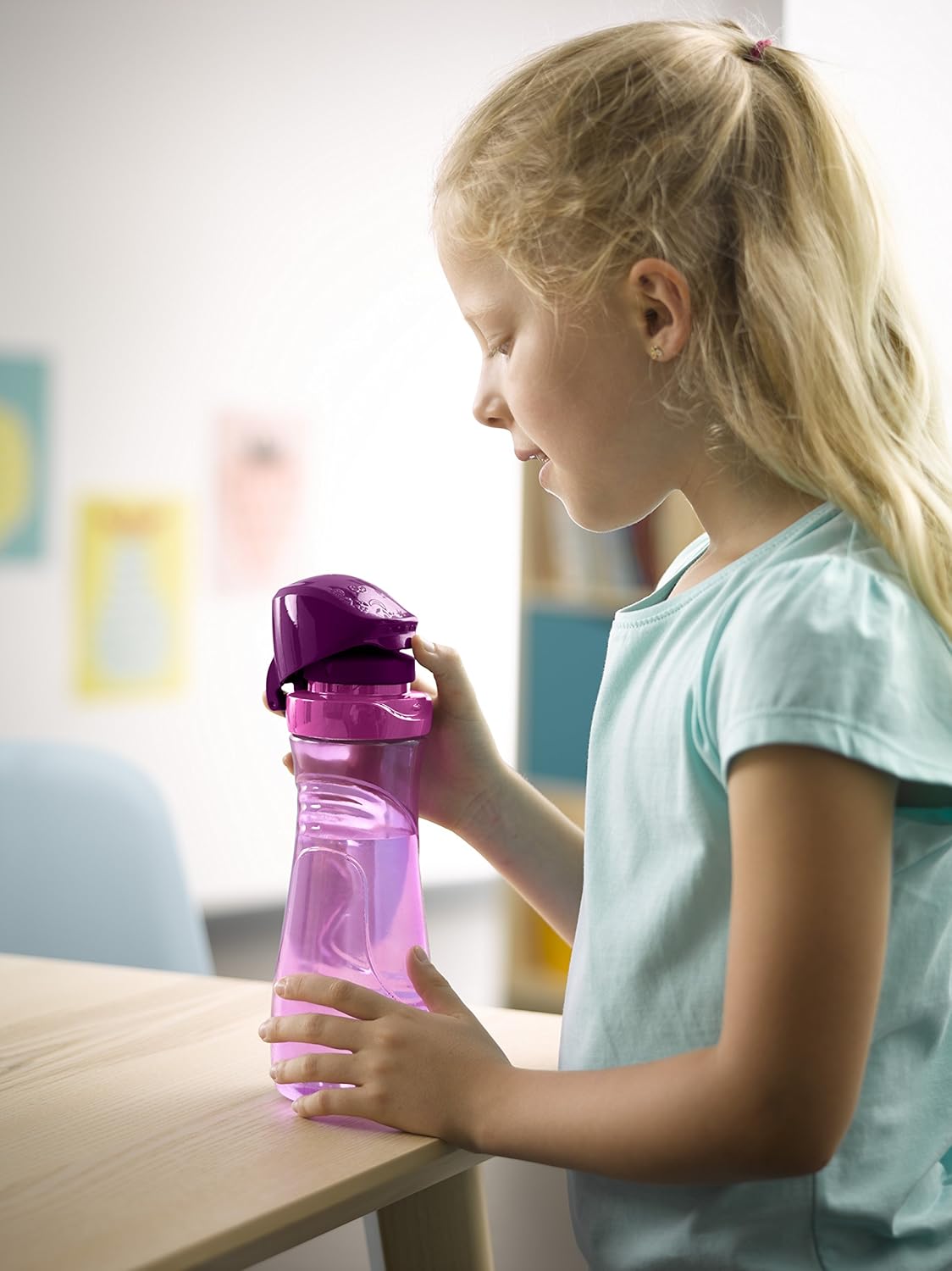 Maped Picnik Origins 580ml Lunch Water Bottle - Pink, 580 ml - Image 5