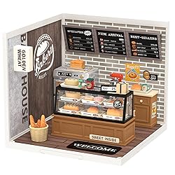 Rolife Plastic House Building Set Toy DIY Miniature