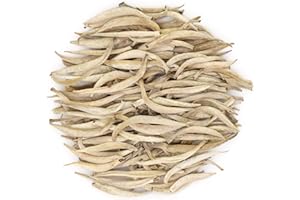 Oriarm Imperial Yunnan Silver Needle White Tea Loose Leaf - Bai Hao Yinzhen Chinese Silver Tips Tea- Caffeine Level Low - 100g (3.53-ounce)