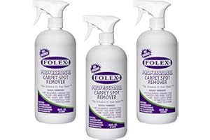 FOLEX Professional Carpet Spot Remover, 34oz Pack of 3