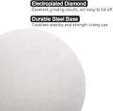 Sourcing Map 8-Inch Diamond Sanding Disc 240 Grit No Center Hole Flat Lap view 4