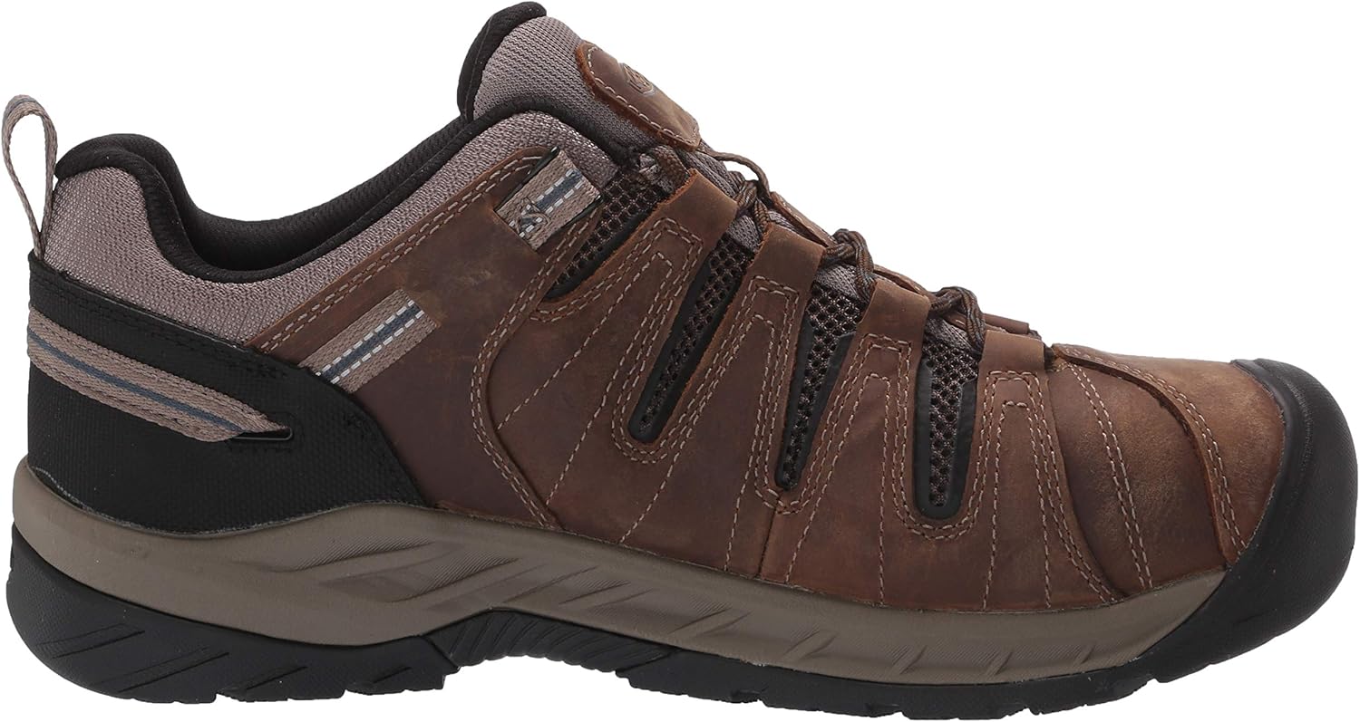 KEEN Utility Men's Flint 2 Low Steel Toe Waterproof Non Slip Work Shoe: Shoes