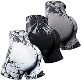 OVESPORT Workout Shorts for Women Scrunch Butt Lifting High Waisted Yoga Gym Seamless Booty Biker Shorts