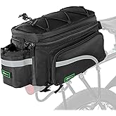 ROCKBROS 12L-24L Bike Trunk Bag, eBike Rear Bag for Rack