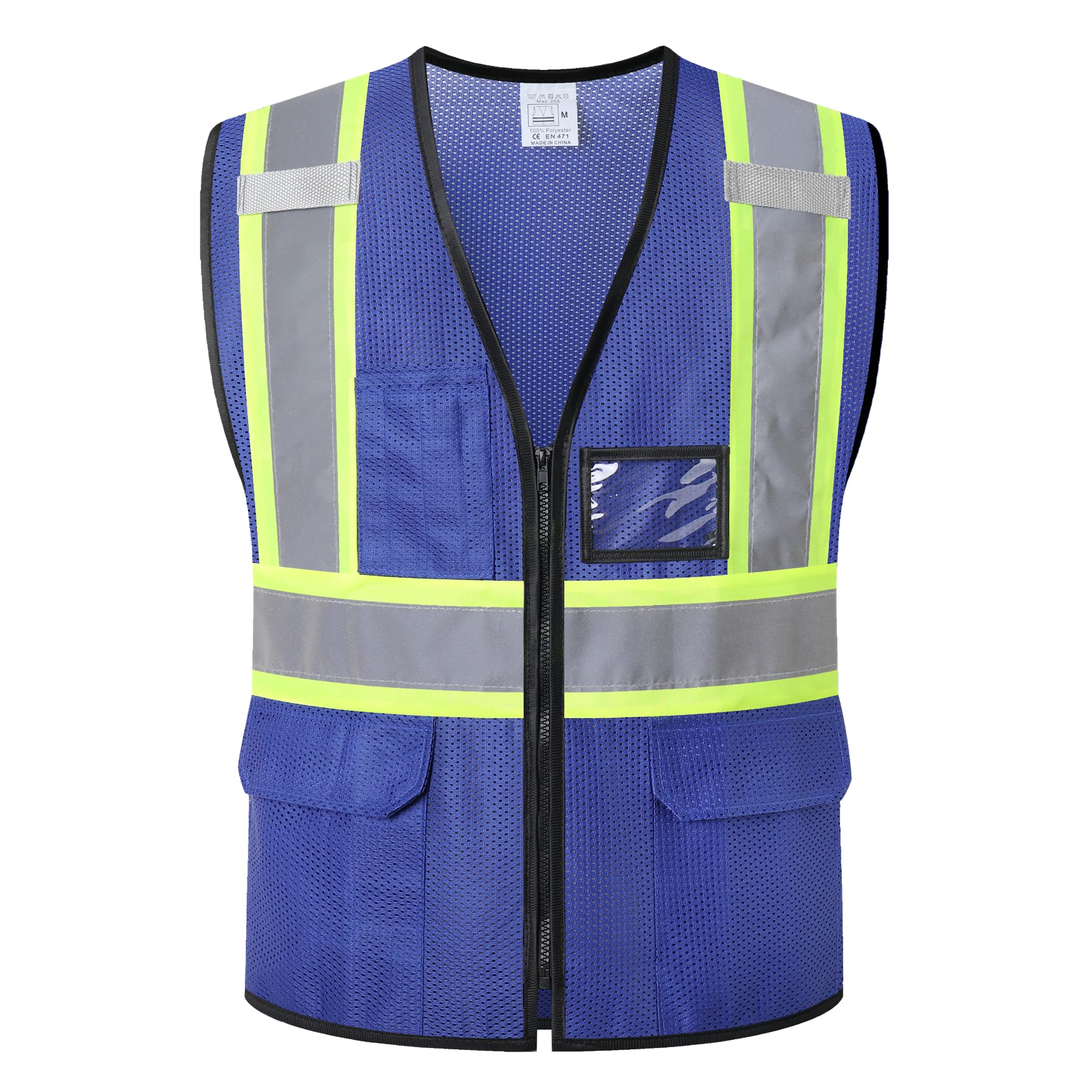 HATAUNKI Safety Vest for Men, Reflective Vest with