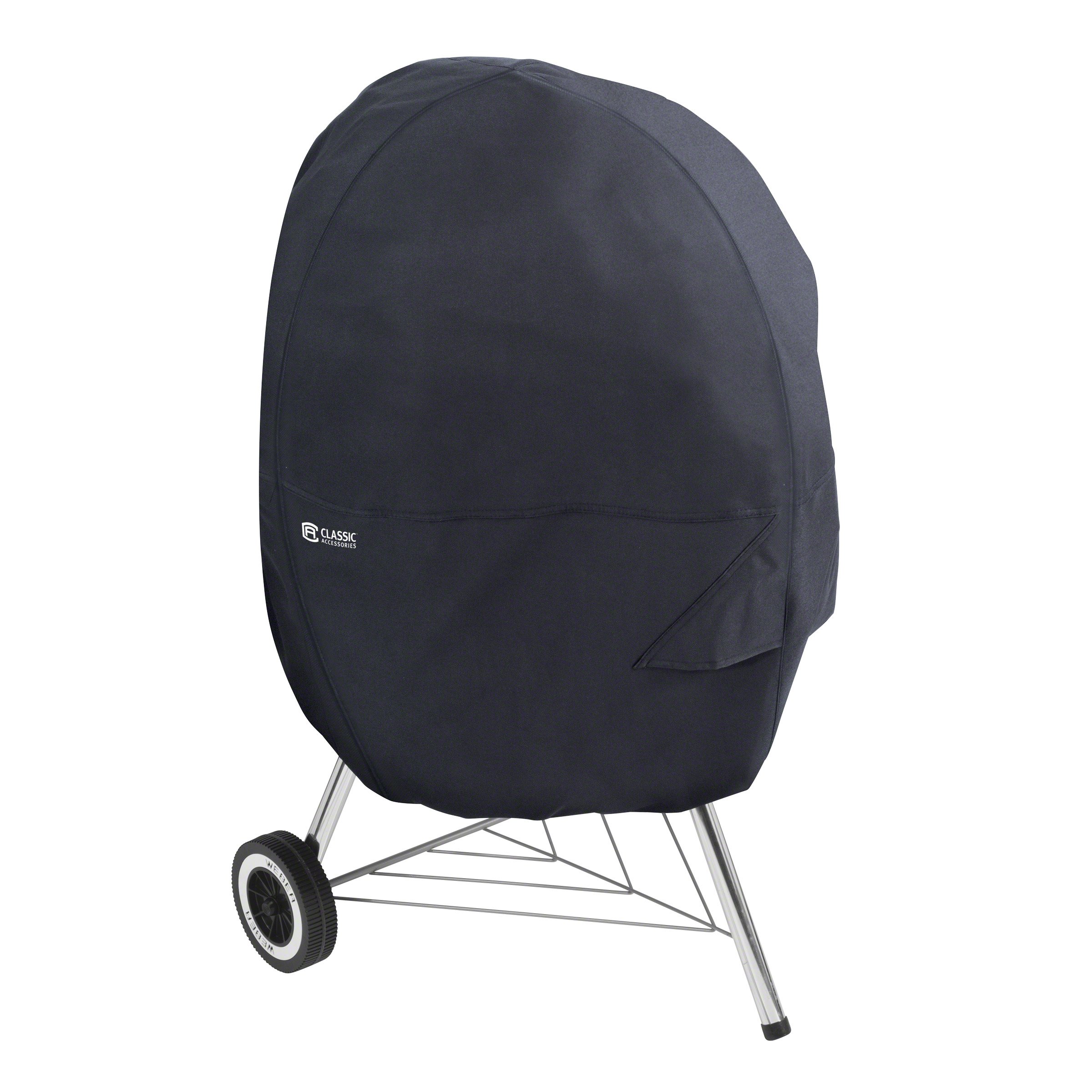 Classic Accessories Kettle Grill Cover, Black (6 cm DIA)