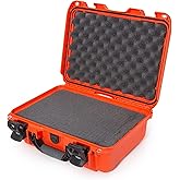 NANUK 920 Pro Photo Kit – Waterproof Travel Camera Hard Case with Customizable Cubed Foam, 16.7” x 13.4” x 6.8”, Dustproof & Impact-Resistant, Airline Carry-On Approved – Orange