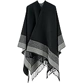 Shawl Wraps for Women, Soft Open Front Poncho Cape Cardigan, Oversized Scarf Sweater for Evening, Wedding, Party, Travel