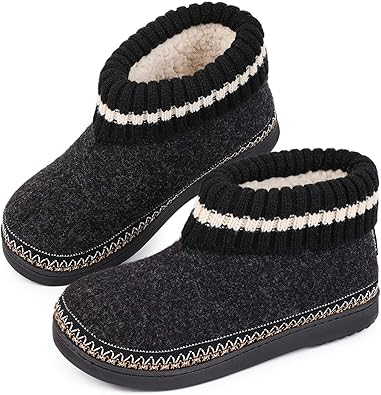 bootie slippers with rubber soles