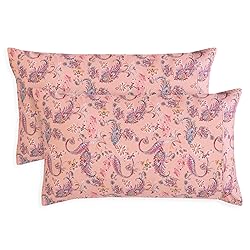 Elegant Comfort Ultra Soft Set of 2 Floral Print