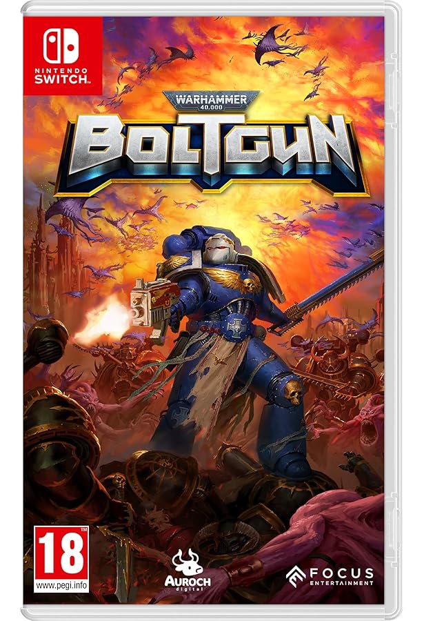 Amazon.com: Warhammer 40,000: Boltgun Nintendo Switch : Maximum