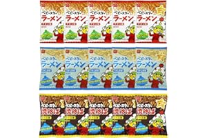 Baby Star Ramen mini Assorted B Various 15 Packs Japanese Popular Famous Snack
