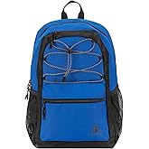 Champion Bungee Backpack, Blue/Black, OS