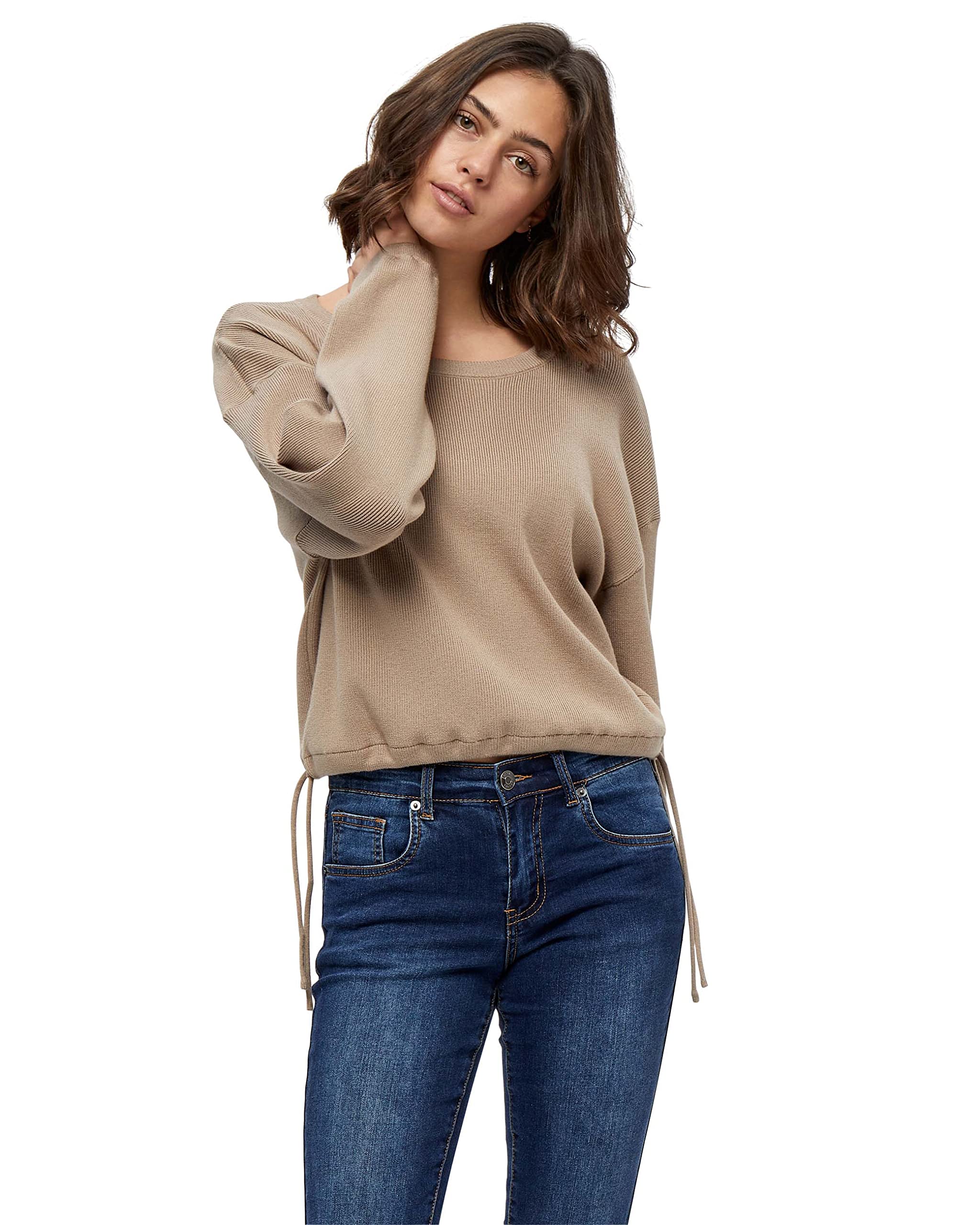 Desires Women's Gabi String Pullover 0021 Cobblestone S