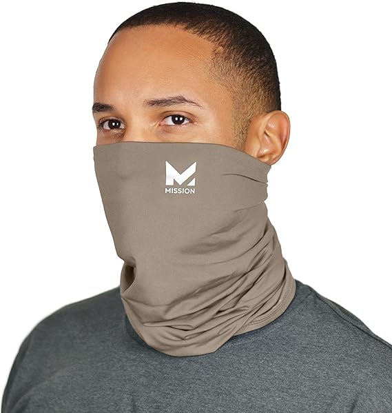 Mission Cooling Neck Gaiter Customize Your Coverage, Face