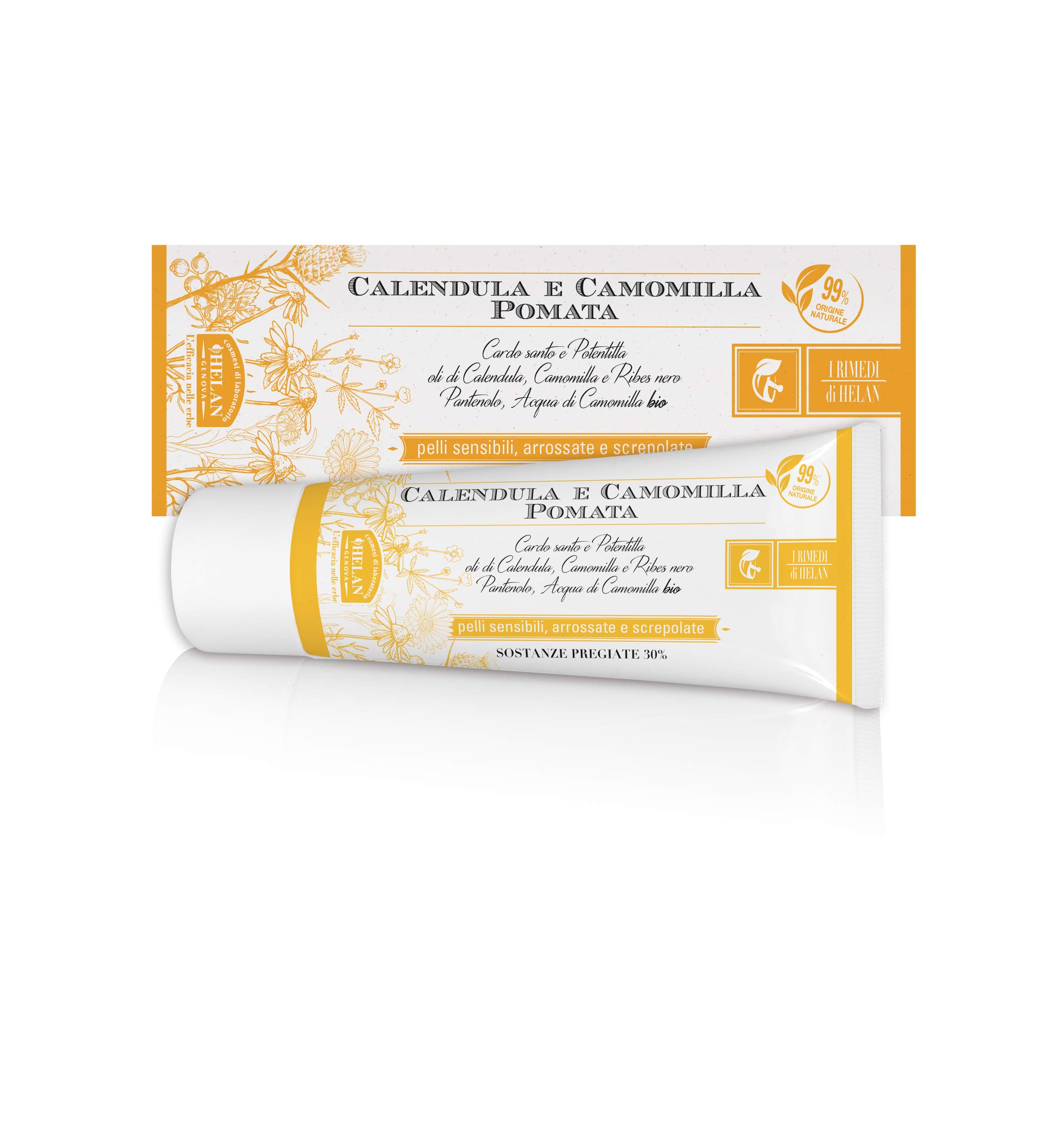 Helan, I Rimedi, Calendula E Camomilla Pomade, For sensitive skin 75 ml — image 1