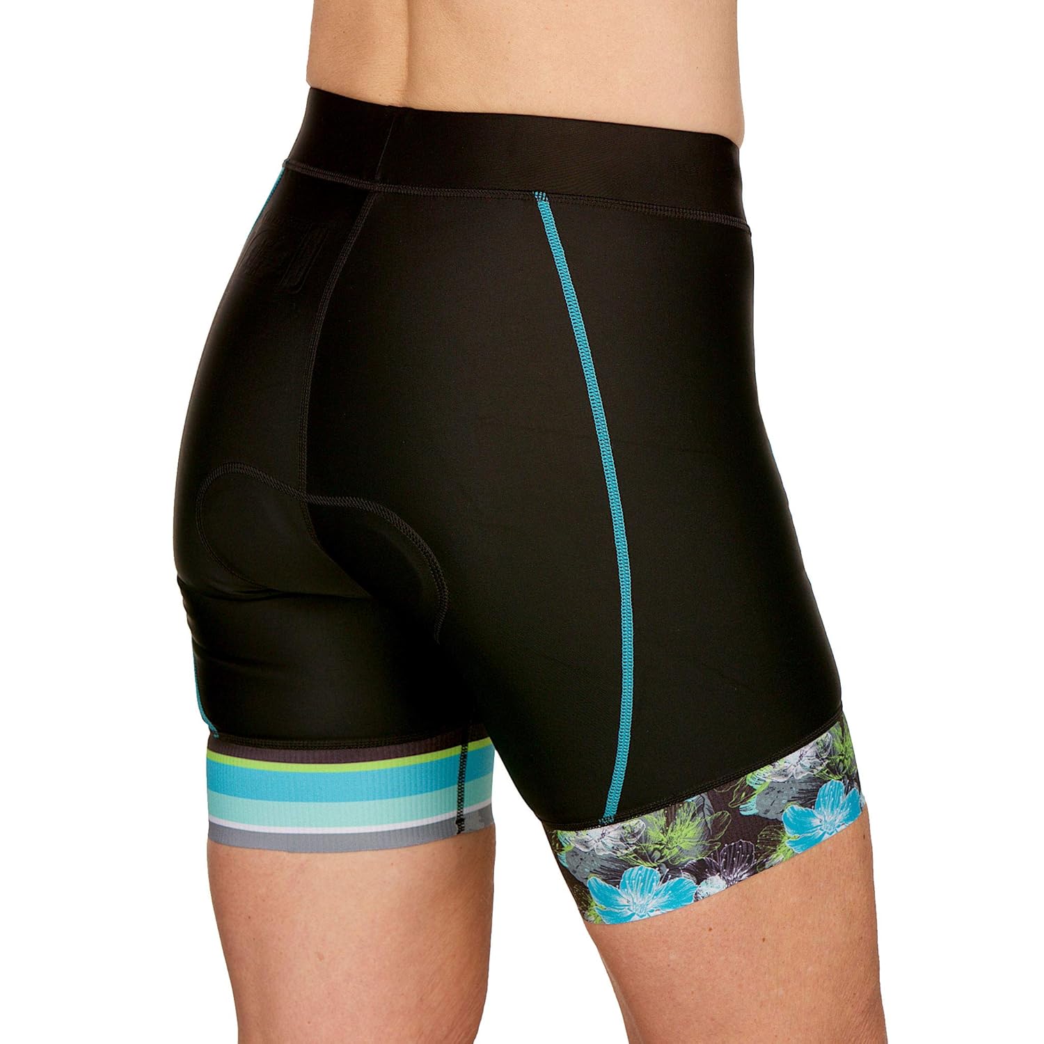 Womens Tri Short Designed by Athletes Super Comfy with Soft Chamois FX Slim Athletic Fit SLS3