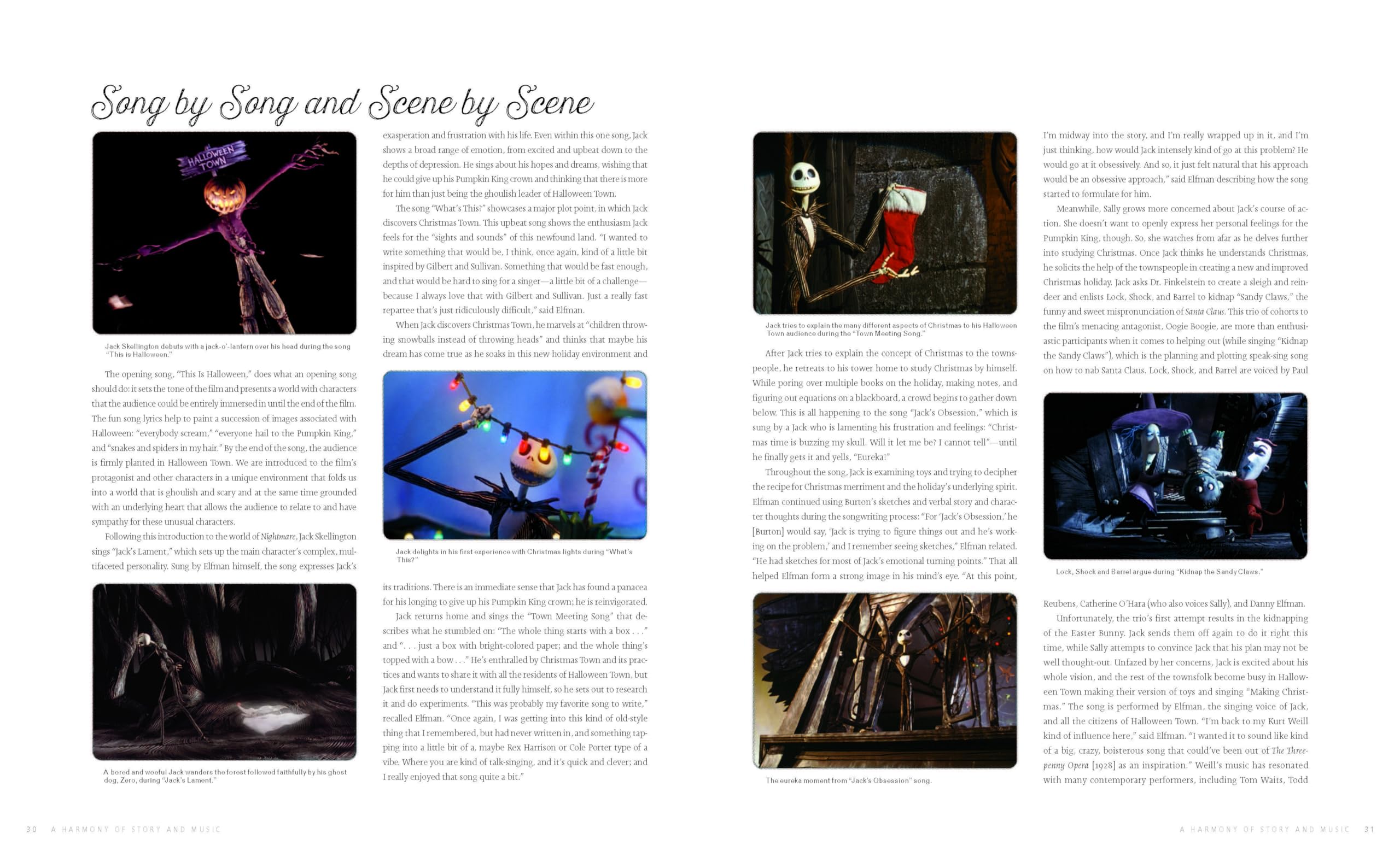 Tim Burton's The Nightmare Before Christmas Visual Companion (Disney Editions Deluxe)