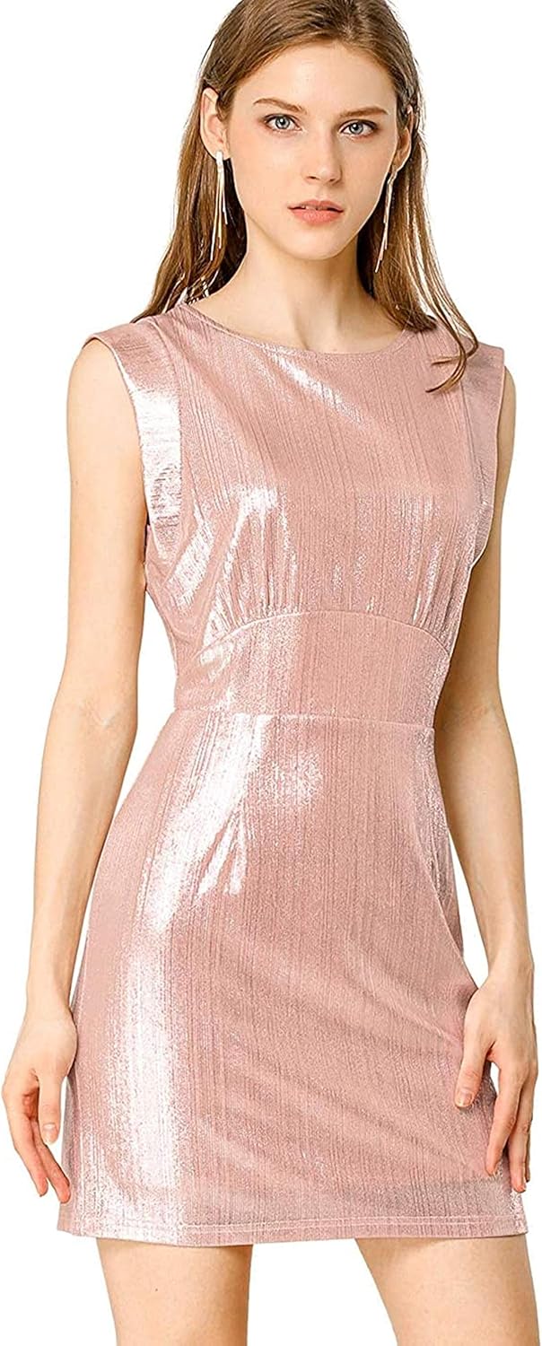 Amazon.com: Women's Metallic Guess Sparkly Party Cocktail Formal Dresses: Clothing