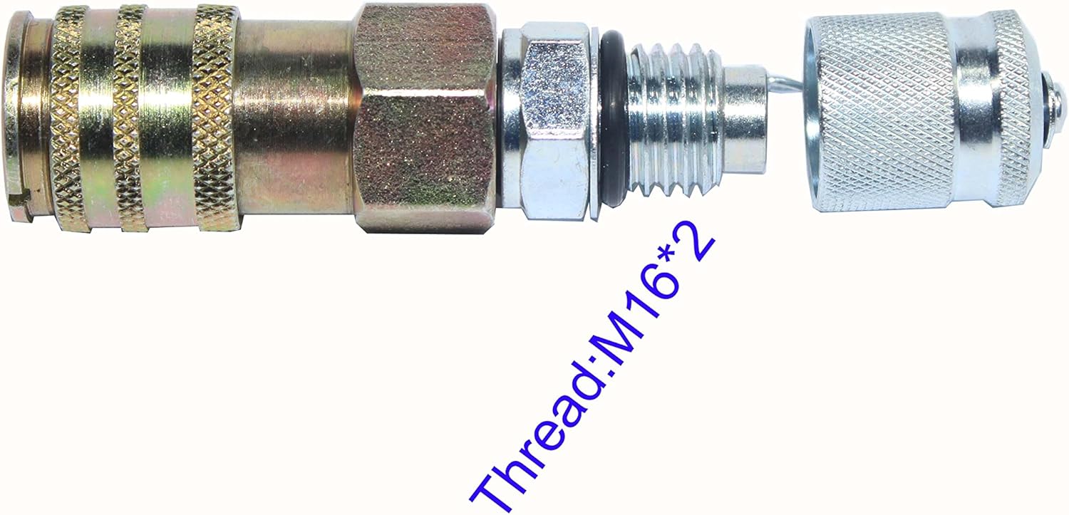 XZT Kom10000psi Digital Hydraulic Pressure Test Coupling Kit for