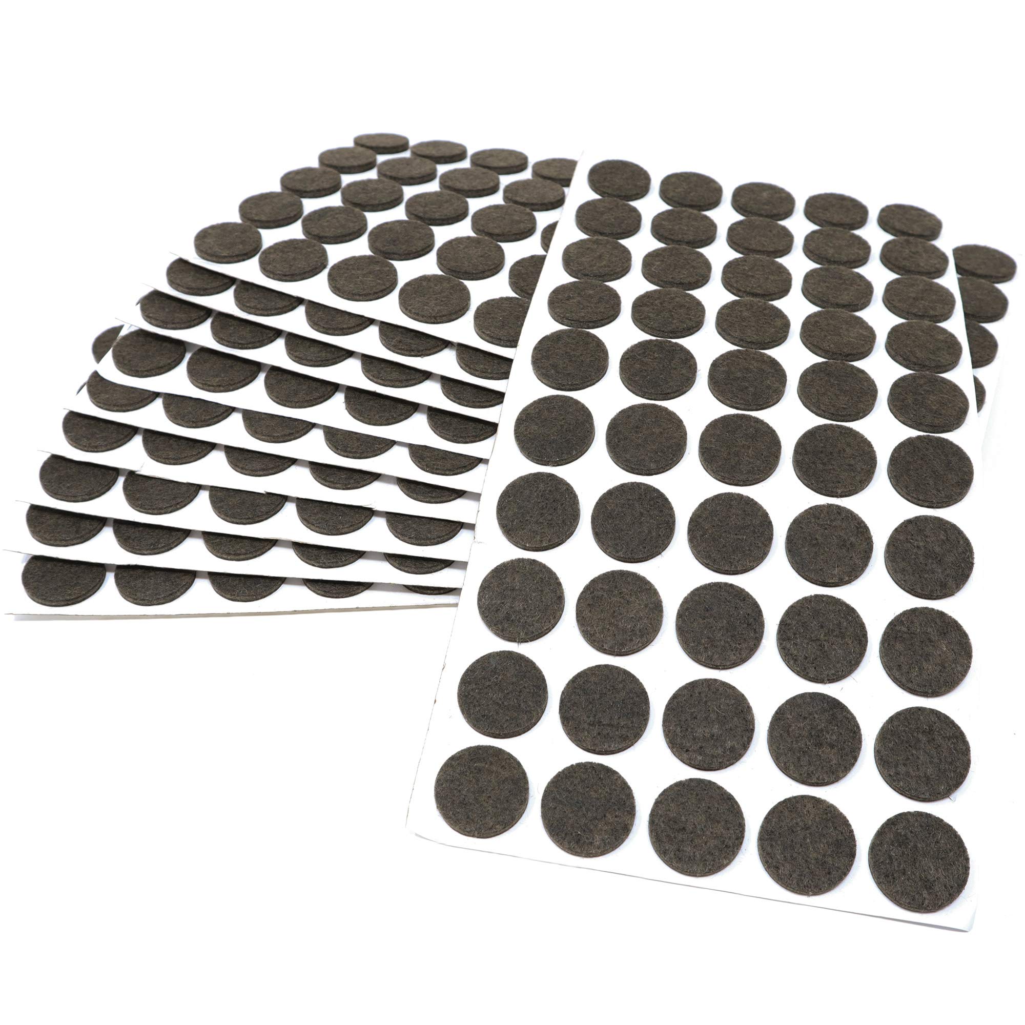Adsamm FP-35-SA-BR-22-50-10 FP-35-SA-BR-22-50 Felt Pads Diameter 22 mm Brown