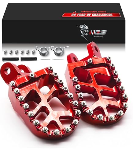Amazon.com: AnXin Motorcycle Foot Pegs Footpegs Footrests Foot