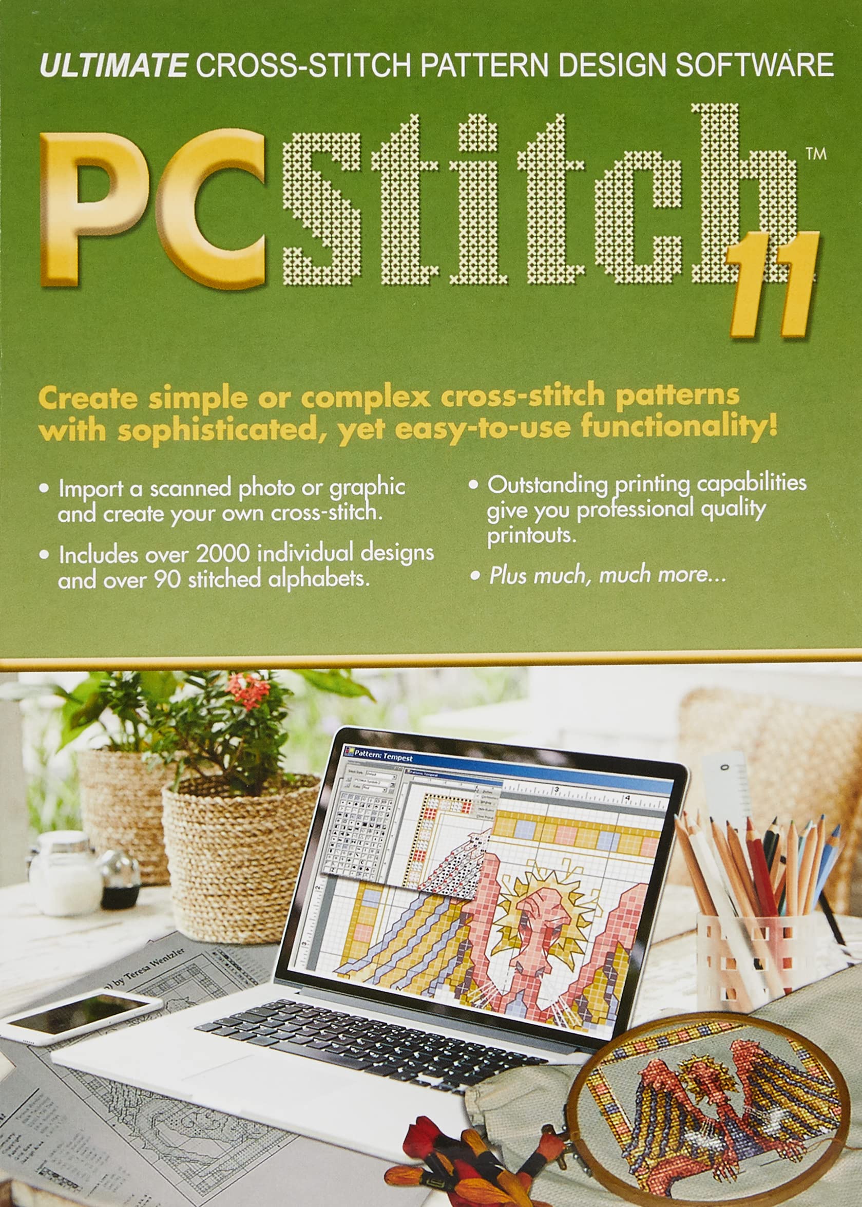 M&R Technologies Pc Stitch Cross Stitch Software Vers 11