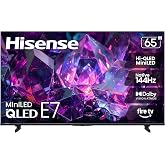Hisense 65" E7 Cinema Series Hi-QLED Mini-LED 4K UHD Smart Fire TV (65E7SF, 2026 NEW) - Native 144Hz, AI Picture, Dolby Vision IQ &middot; Atmos, FALD, HDR10+ Adaptive, MEMC, Alexa+