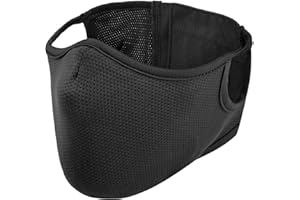 CYBERDYER Tactical Shooting Mask Outdoor Breathable Half Face Mesh Mask with Free Ears Face Protective Military Mask for Cycling Paintball Shooting