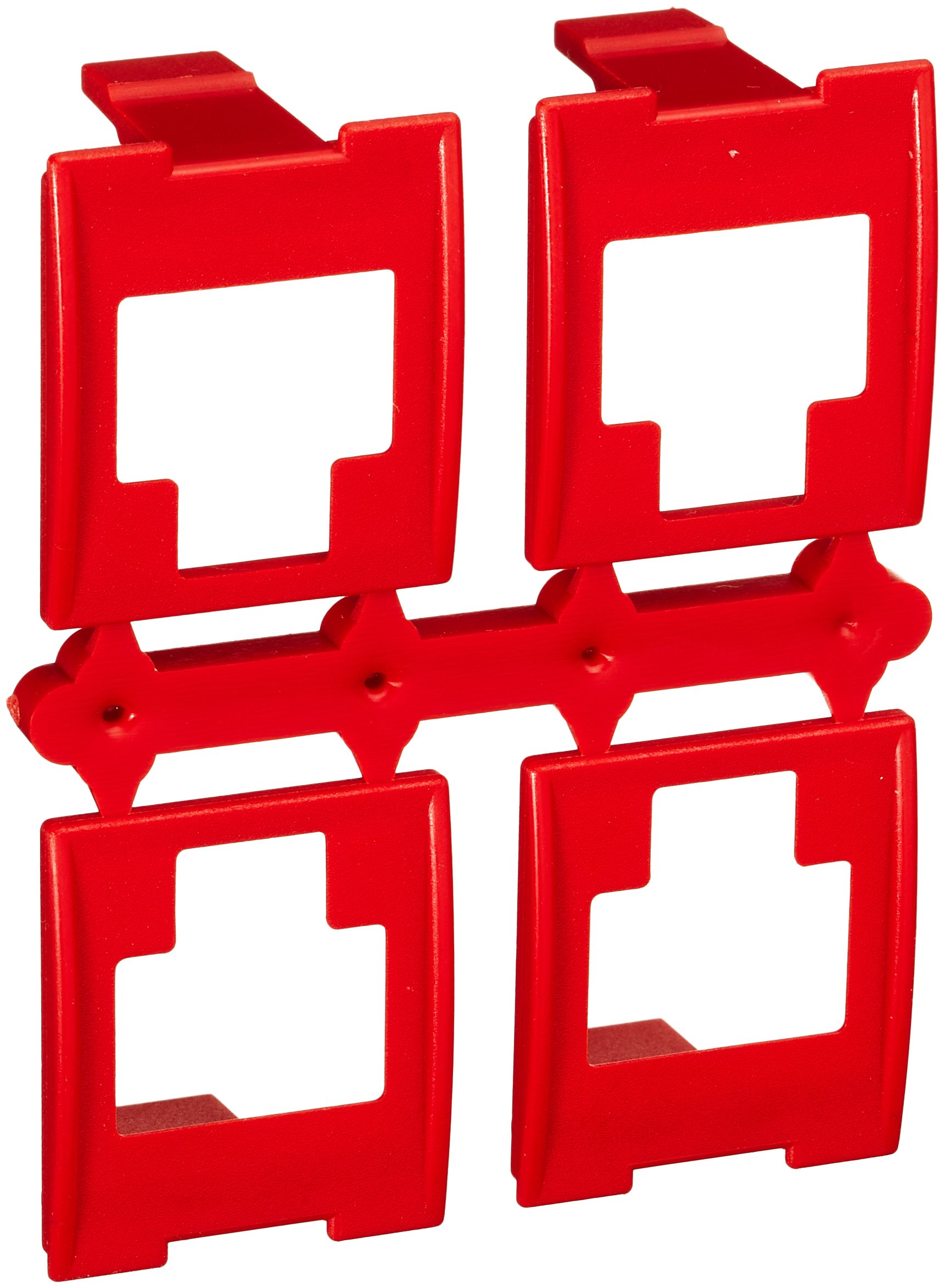 3 M Volpccr Paint Marking for RJ45 Patch Panels – Red (Pack of 8)